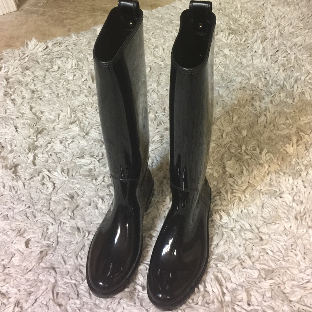 Coach rain boots